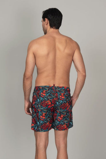 BOXER MOLLA UOMO NERO BOXERF22 2048 FXXK