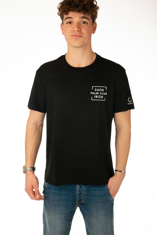 MAGLIA T-SHIRT UOMO NERO TSS01015 V2 SUNS