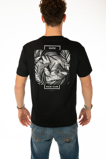 MAGLIA T-SHIRT UOMO NERO TSS01015 V2 SUNS
