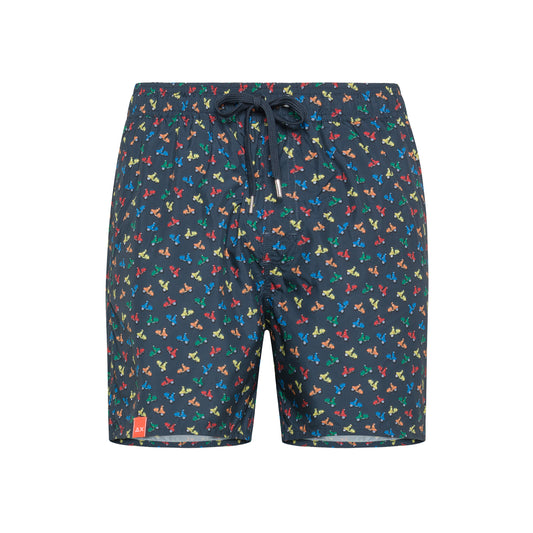 BOXER MOLLA UOMO BLU NAVY H34127 07NAVY SUN 68