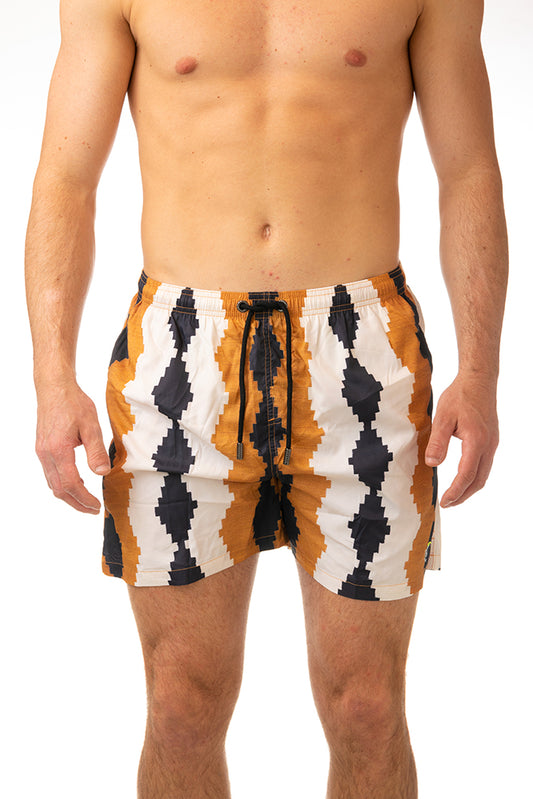BOXER MOLLA UOMO BIANCO CLASSIC KURKUMABROWN TOOCO
