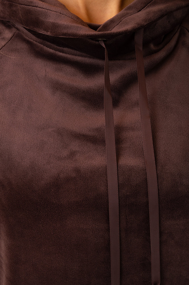 MAGLIA DONNA MARRONE CI52 DARK COFFE VERDISSIMA