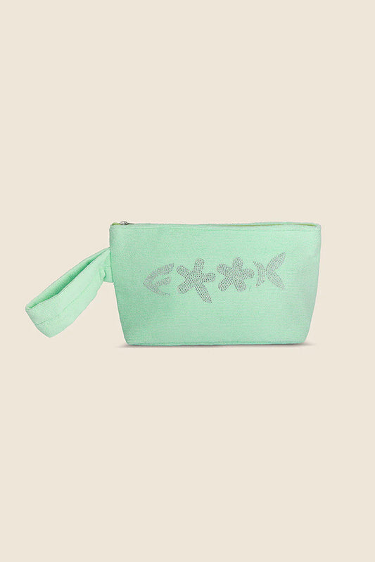 POCHETTE DONNA VERDE FA25-A086 AQ FXXK