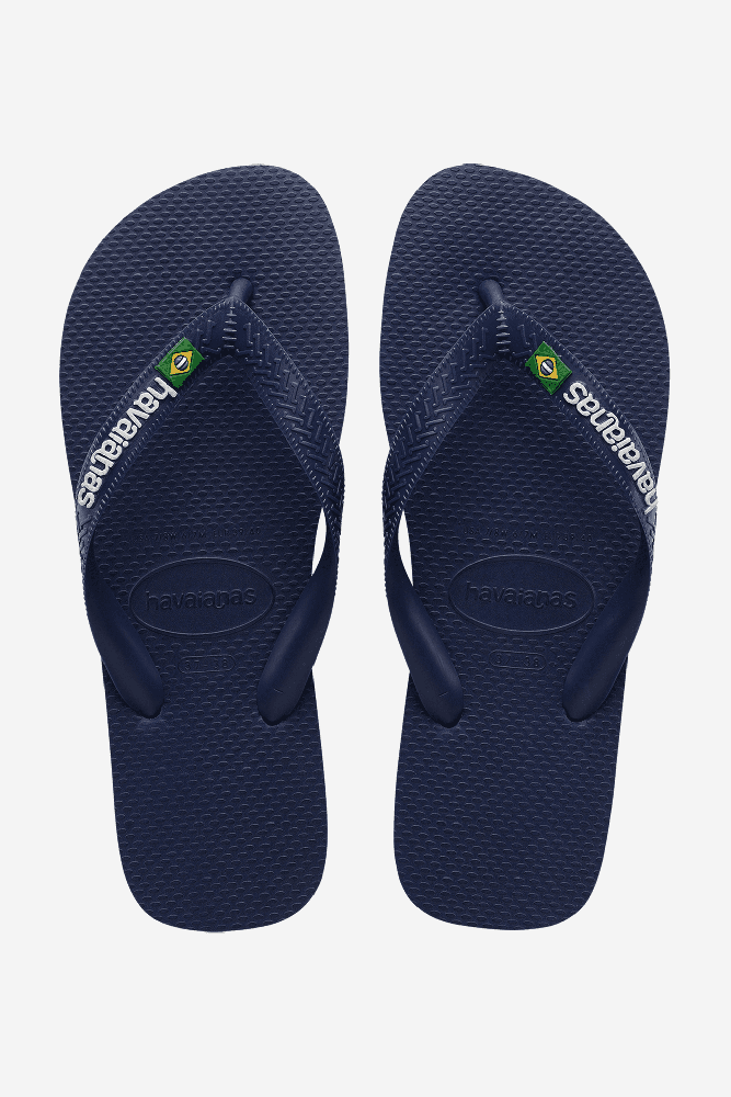 SCARPE UNISEX BLU BRASILLOGO BLU 0555 HAVAIANAS