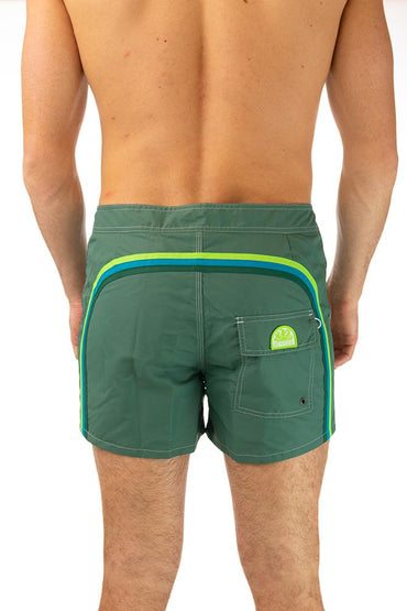BOXER Uomo SUNDEK senza elastico CORTO Verde