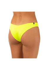 MIX SLIP Donna BE BEACH slip brasilana a V Fluo giallo