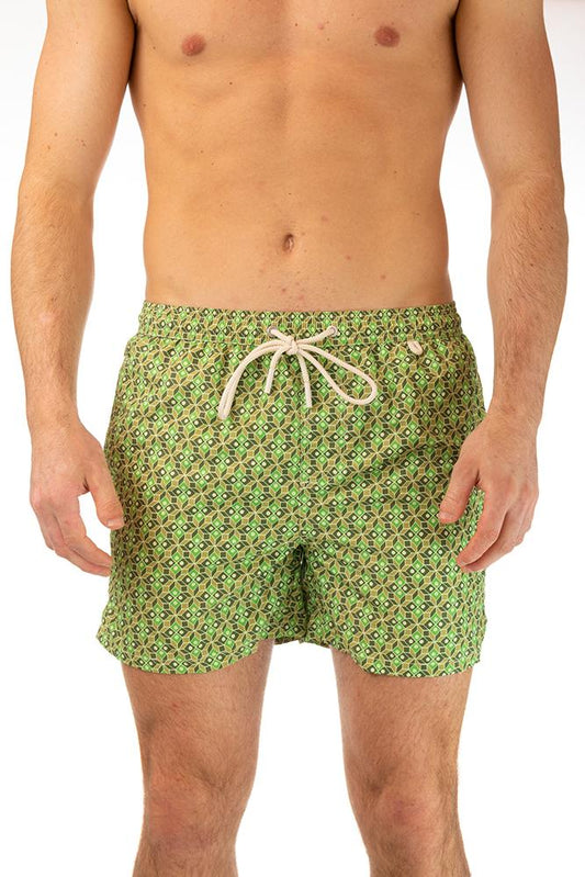 BOXER MOLLA UOMO VERDE RIVIERA 053GEOGREEN ROY ROGER'S