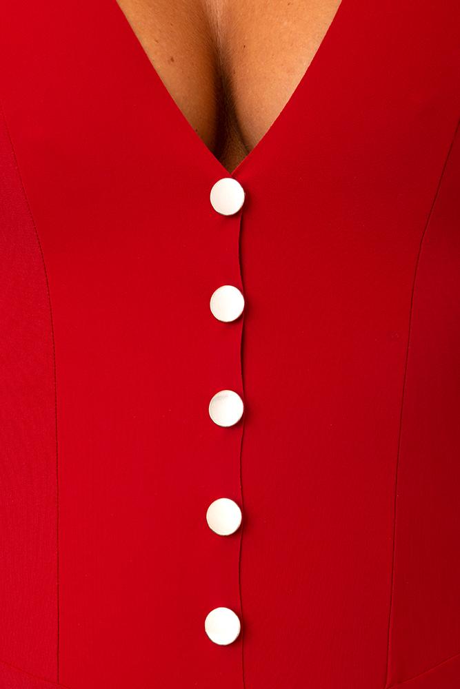 INTERO SENZA IMBOTTITURA DONNA ROSSO GIGLIE ROSSO PAIN DE SUCRE