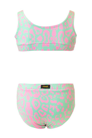 BIKINI BAMBINA FXXK BRASSIERE slip regolare Verde