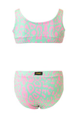 BIKINI BAMBINA FXXK BRASSIERE slip regolare Verde