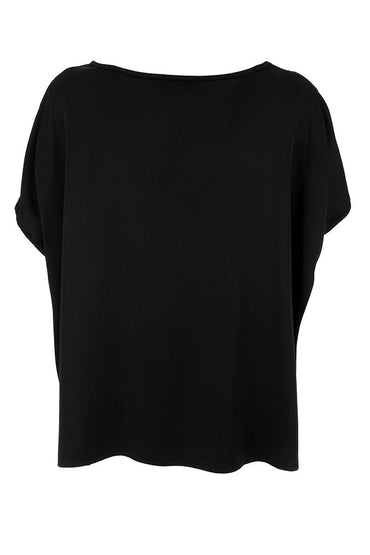 MAGLIA DONNA NERA BLUSA VEGA NERO KARAKORUM