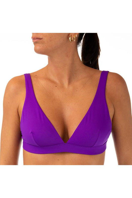 MIX REGGISENO TRIANGOLO DONNA VIOLA VELATU CHARME BE BEACH