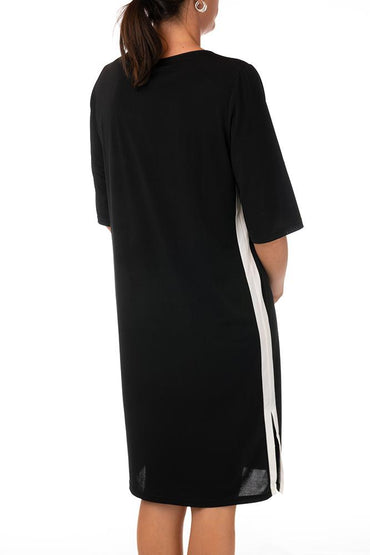 ABITO DONNA NERO AF2377 NEROAVORIO LUISA MARIA LUGLI