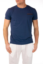 MAGLIA T-SHIRT UOMO BLU 24213 63 RRD