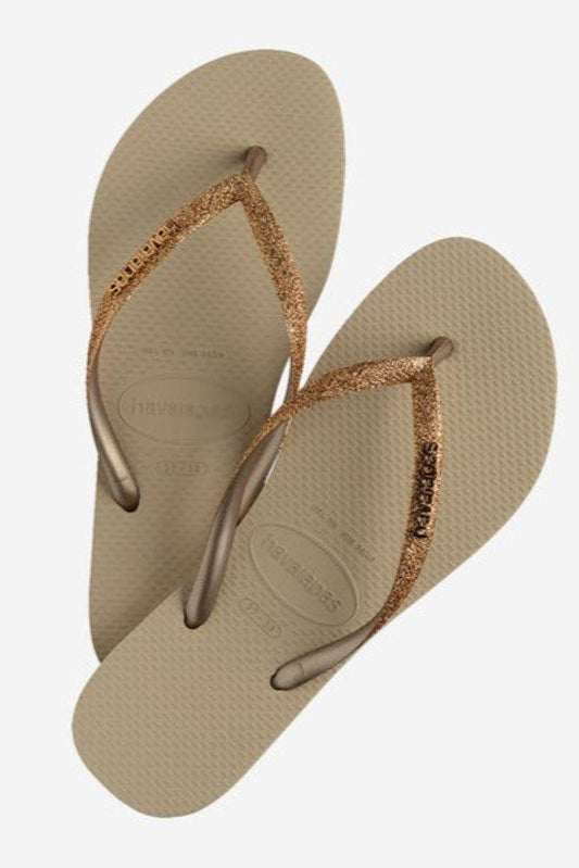 SLIMGLITTER SAND HAVAIANAS