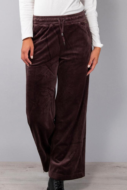 PANTALONE DONNA MARRONE CI61 DARK COFFE VERDISSIMA