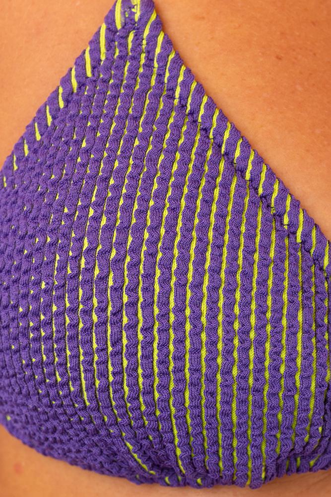 BIKINI TRIANGOLO DONNA VIOLA FK25-1205 1229 PR FXXK