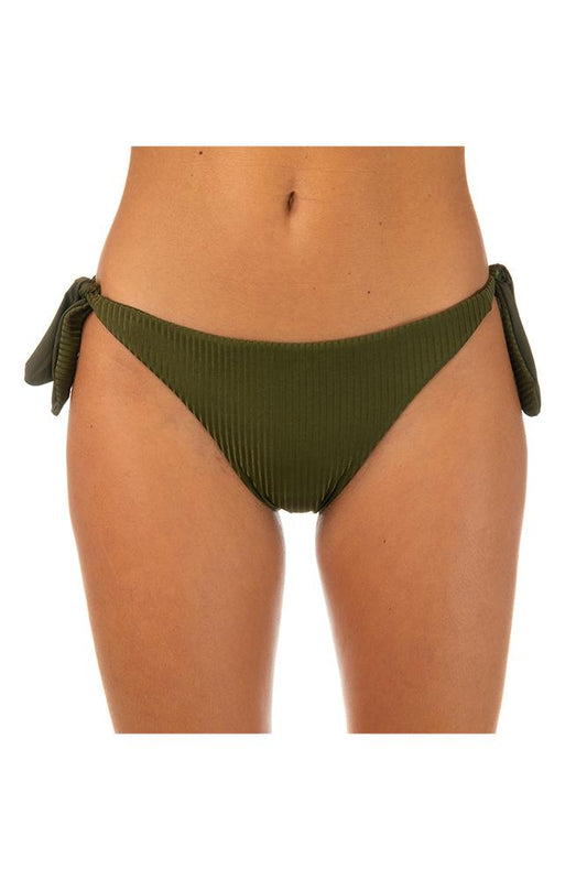 MIX SLIP Donna BE BEACH slip con fiocchi Verde militare