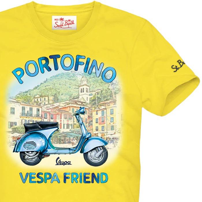 MAGLIA Uomo MC2 SAINT BARTH T-SHIRT Giallo