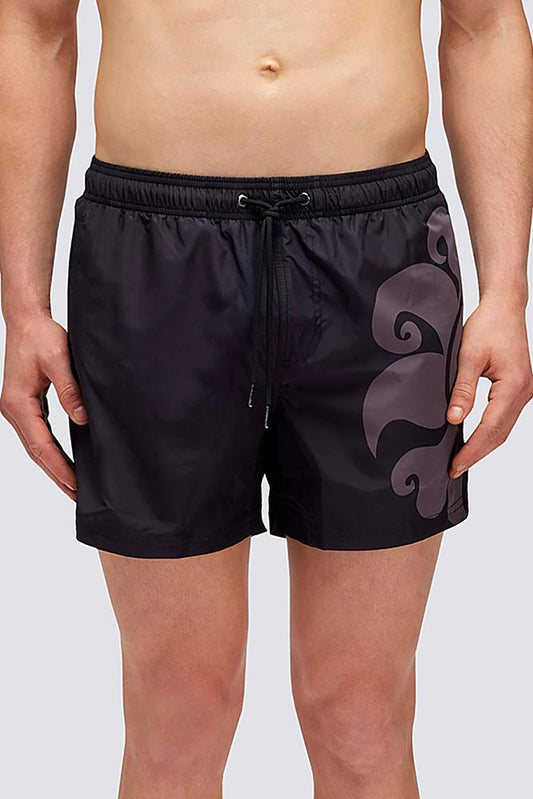 BOXER Uomo SUNDEK con elastico CORTO Nero