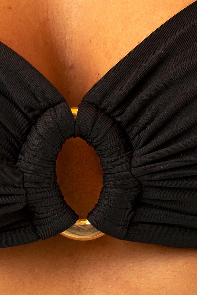 BIKINI BRASSIERE DONNA NERO FR51MO CS10MO NERO FISICO