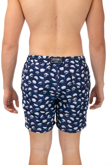 BOXER Uomo ZEY&BRA con elastico CORTO Blu