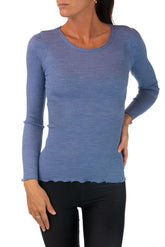 MAGLIA AUTUNNO/INVERNO DONNA CELESTE