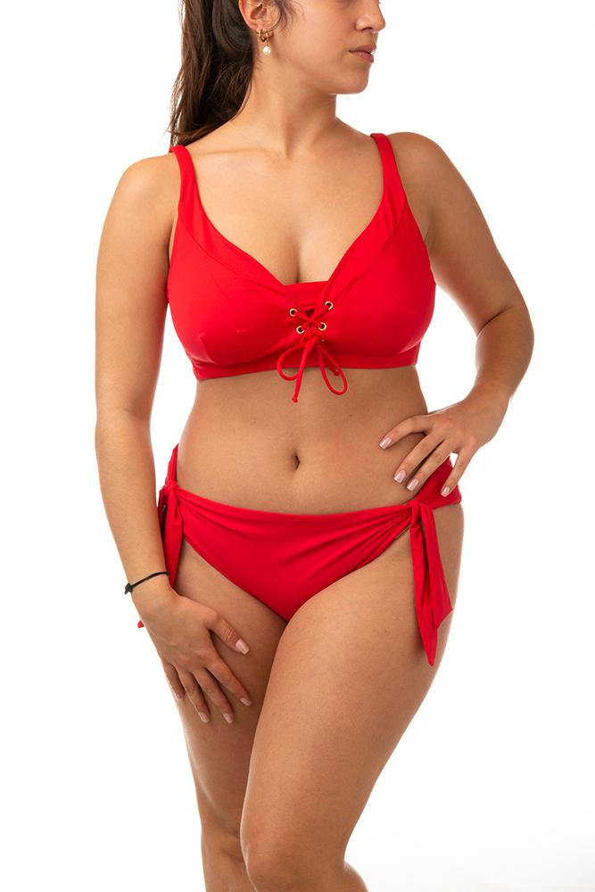 BIKINI BRASSIERE DONNA ROSSO A122-07 80 BERNE' MABEL