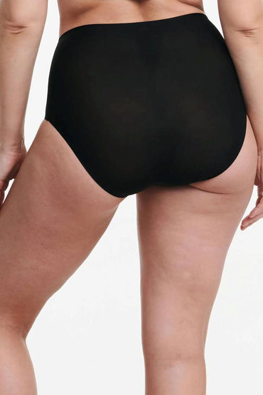 SLIP DONNA VITA ALTA C26470 NERO CHANTELLE