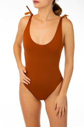 INTERO TAGLIO DONNA MARRONE