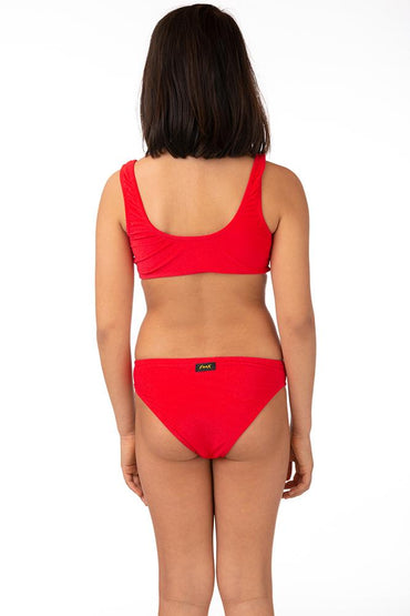 BIKINI BRASSIERE BAMBINA ROSSO FJ231105 RS FXXK