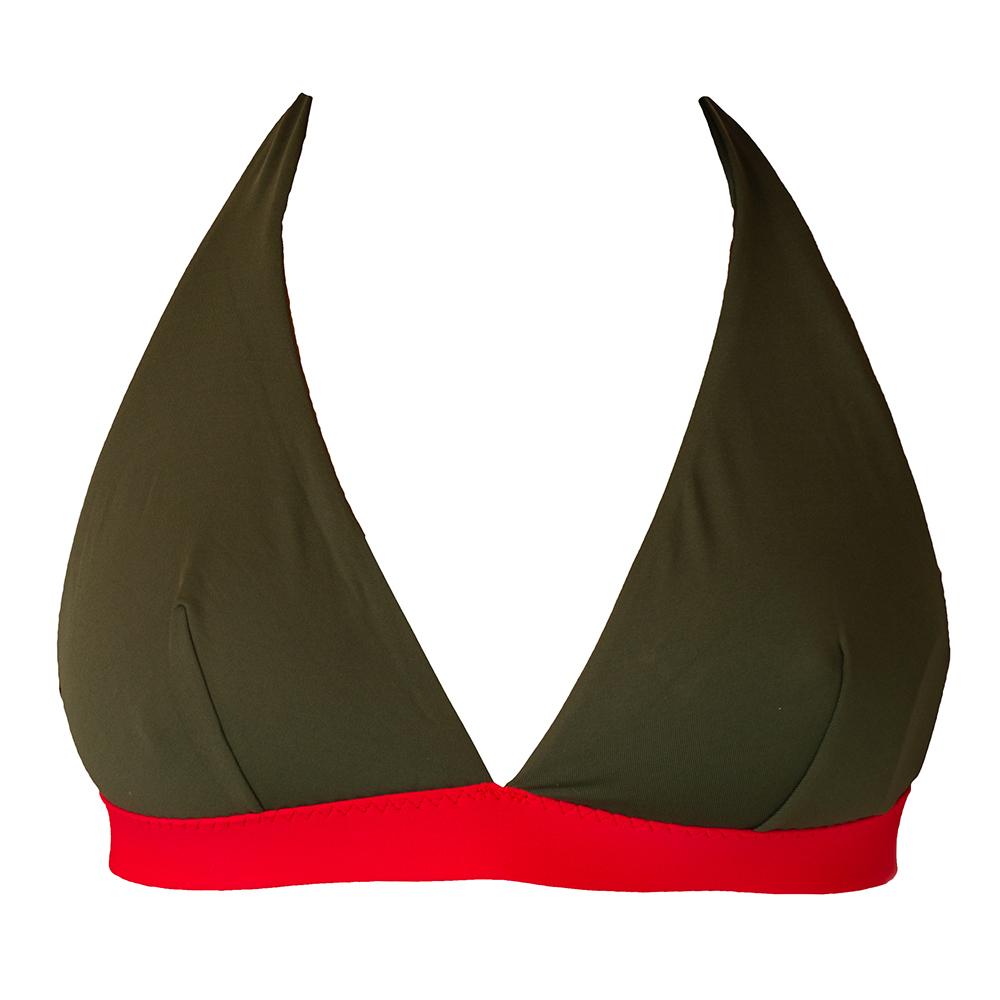 MIX REGGISENO Donna BE BEACH TRIANGOLO Militare