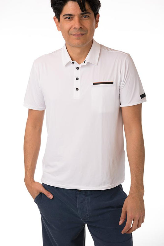 MAGLIA Uomo RRD POLO Bianco
