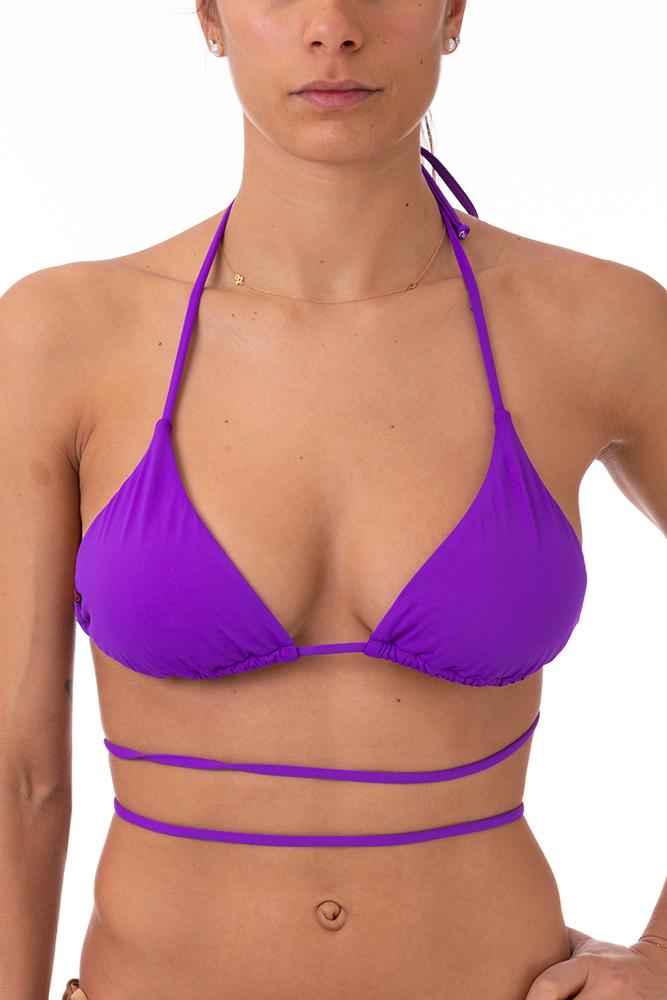 MIX REGGISENO TRIANGOLO DONNA VIOLA EMLYTU CHARME BE BEACH