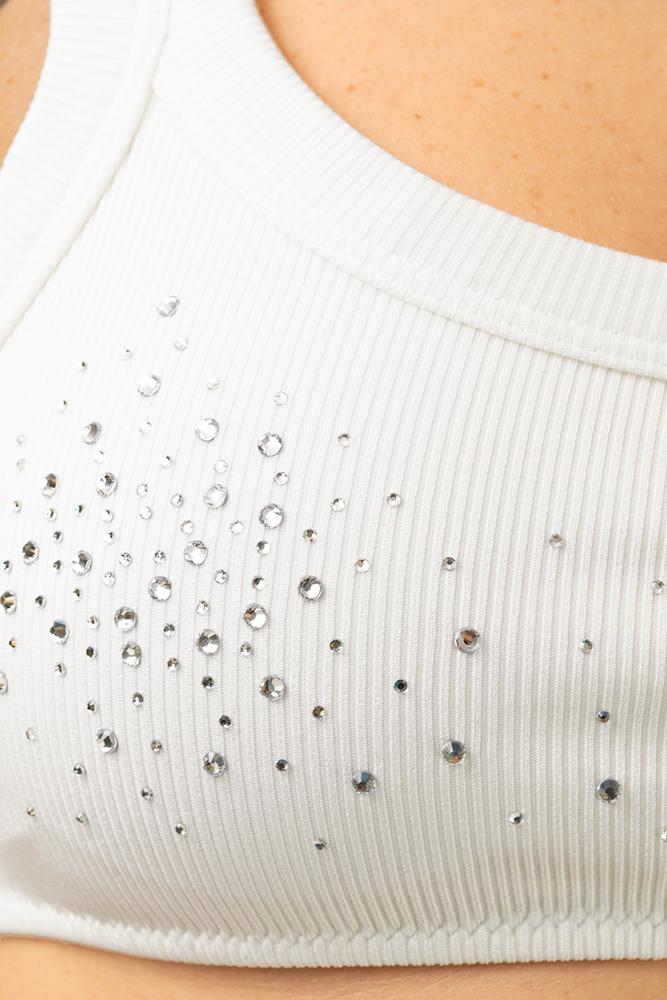 BIKINI BRASSIERE DONNA BIANCO FK25-0101 WH FXXK