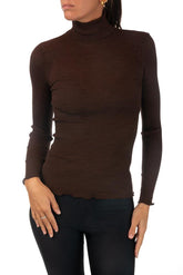 MAGLIA AUTUNNO/INVERNO DONNA MARRONE