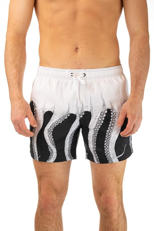 BOXER Uomo SUNDEK con elastico CORTO Nero