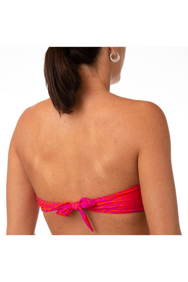 MIX REGGISENO Donna BE BEACH FASCIA Fucsia/arancio