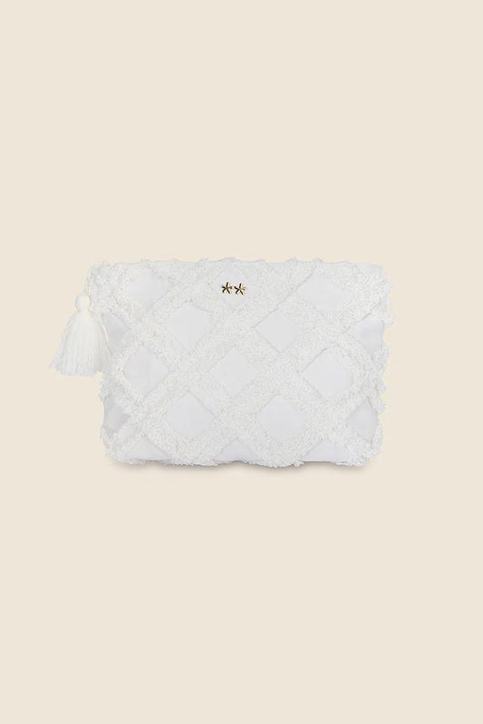 POCHETTE DONNA BIANCO FA25-A076 WH FXXK