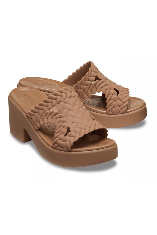 SCARPE DONNA MARRONE 209979 SEPIA CROCS