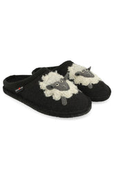 PANTOFOLE AUTUNNO/INVERNO UNISEX NERO