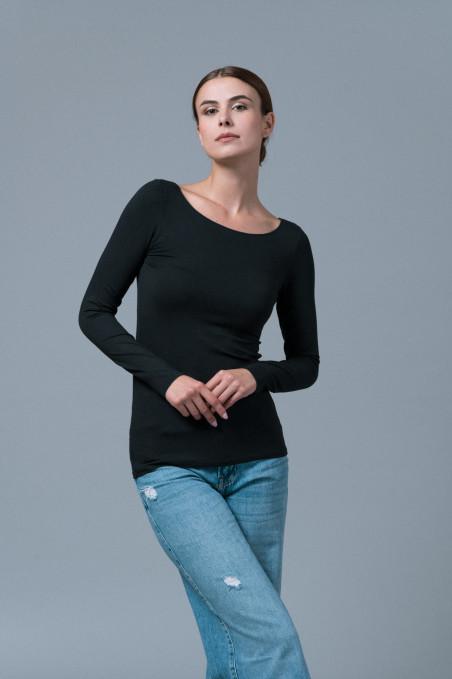MAGLIA Donna MAJESTIC autunno/inverno Blu navy