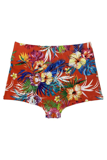 MIX SLIP DONNA ROSSO HIGH WAIST CALIFORNIA DREAMS HAPPY UNDIES