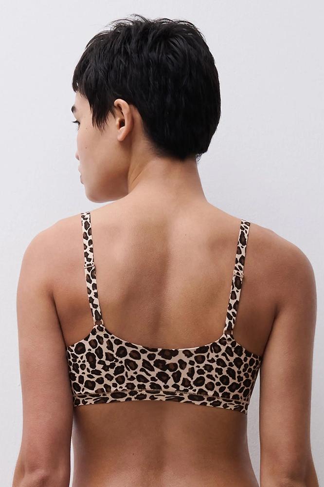 REGGISENO SENZA FERRETTO DONNA C11D20 LEOPARD PRINT CHANTELLE
