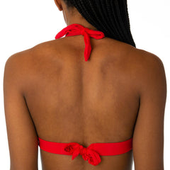 MIX REGGISENO Donna BE BEACH TRIANGOLO Rosso