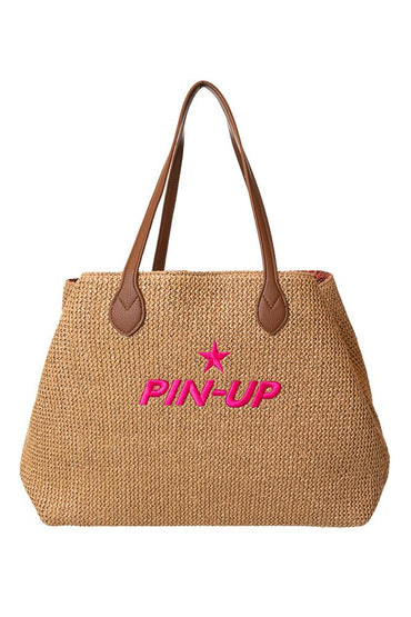 BORSA UNISEX NATURALE PF307XB 012 PIN UP