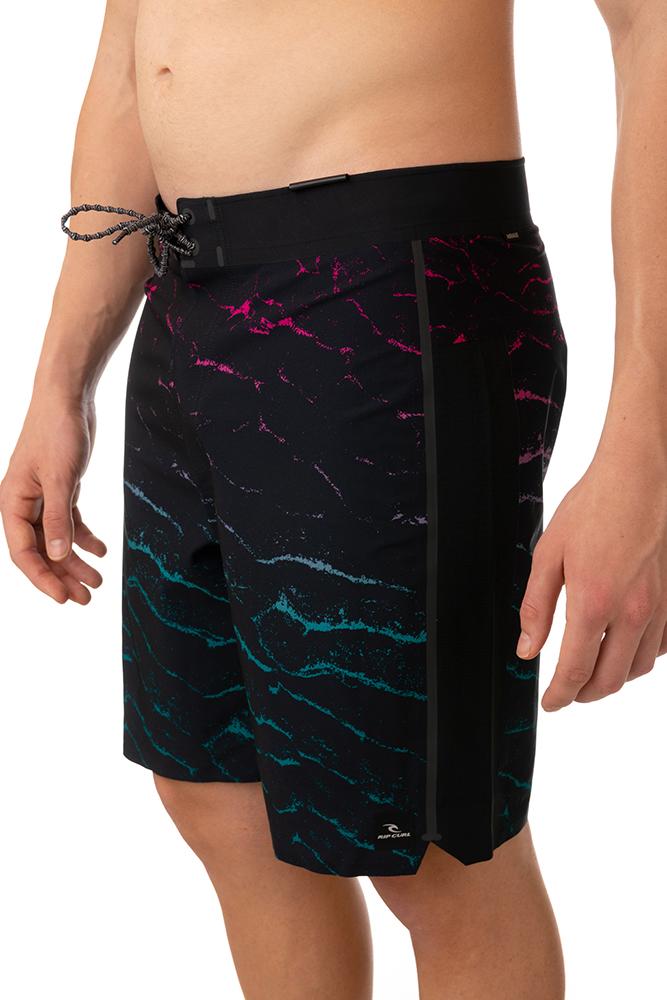 BOXER Uomo RIP CURL senza elastico LUNGO Nero