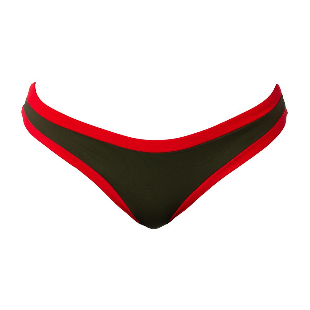 MIX SLIP Donna BE BEACH CANOTTA slip regolare Militare