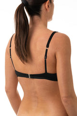 MIX REGGISENO BRASSIERE DONNA NERO GIOVI NERO BE BEACH