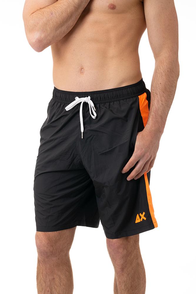 BOXER MOLLA UOMO NERO H34110 NERO SUN 68